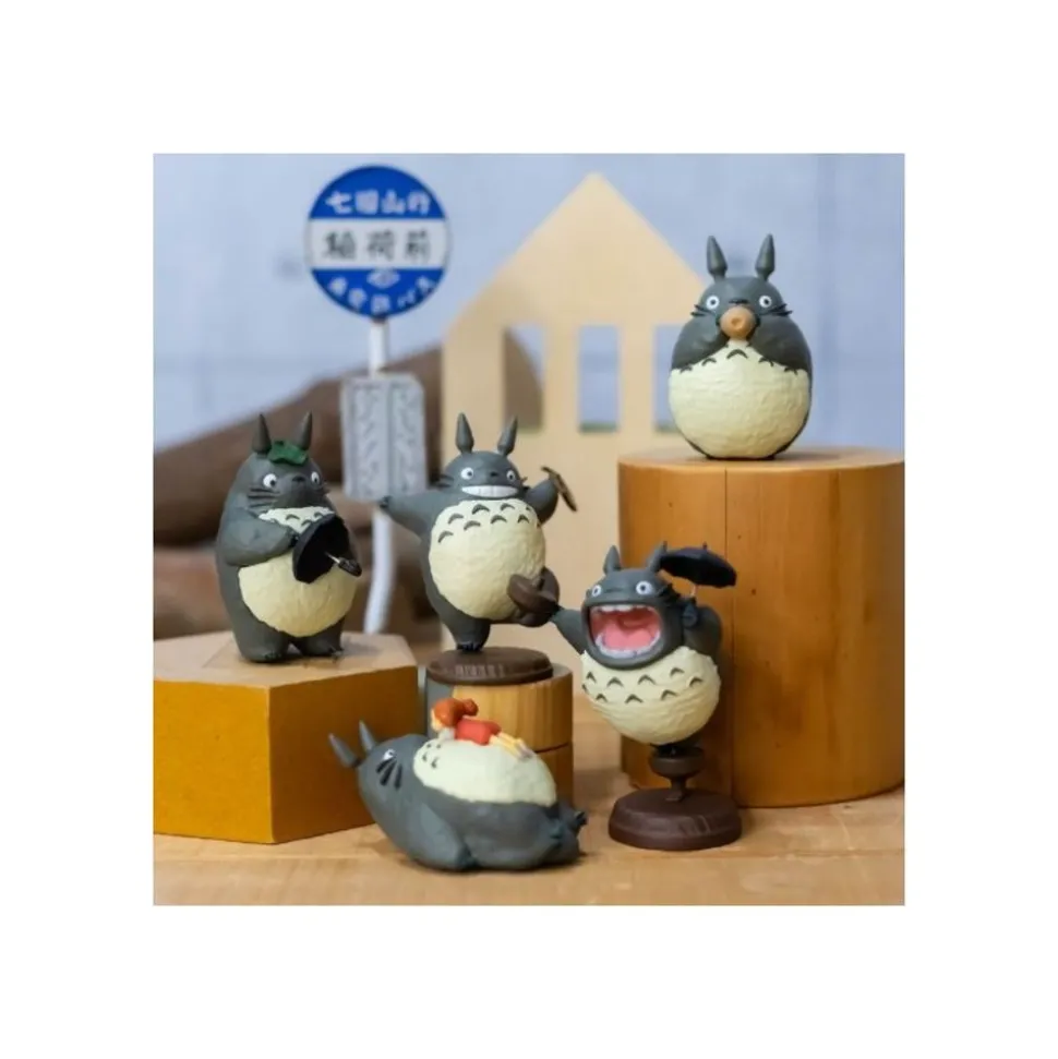 Collection Totoro 02 Assorted 6 Figurines - My Neighbor Totoro