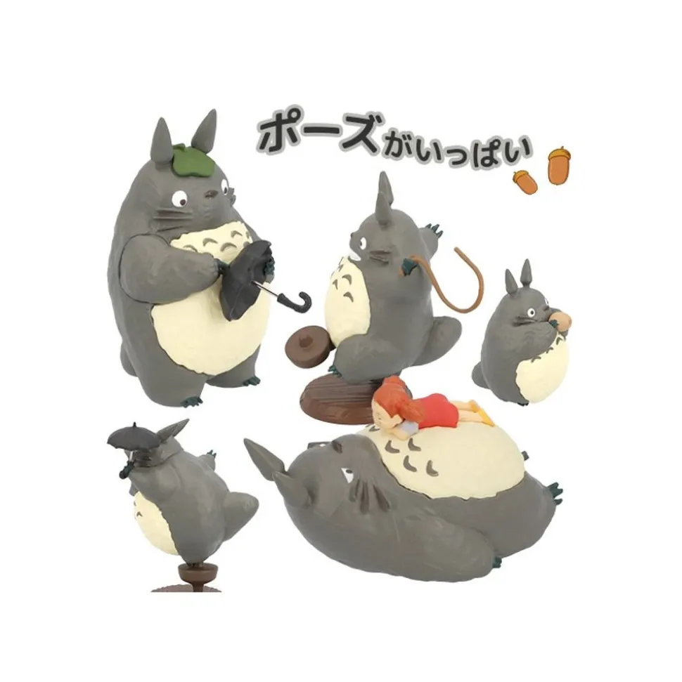 Collection Totoro 02 Assorted 6 Figurines - My Neighbor Totoro