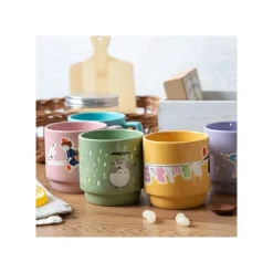 Coloful Embossed Mug Kiki Chihiro & Haku - Spirited Away