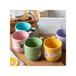 Coloful Embossed Mug Kiki Chihiro & Haku - Spirited Away