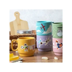 Coloful Embossed Mug Kiki Chihiro & Haku - Spirited Away