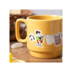 Coloful Embossed Mug Laundry Day - Howl'S Moving Castle