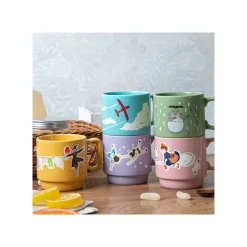 Coloful Embossed Mug Laundry Day - Howl'S Moving Castle