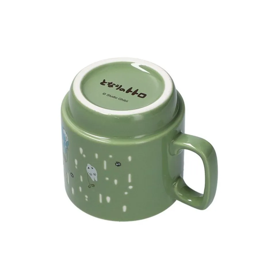 Coloful Embossed Mug Totoro Holding Umbrella - My Neighbor Totoro
