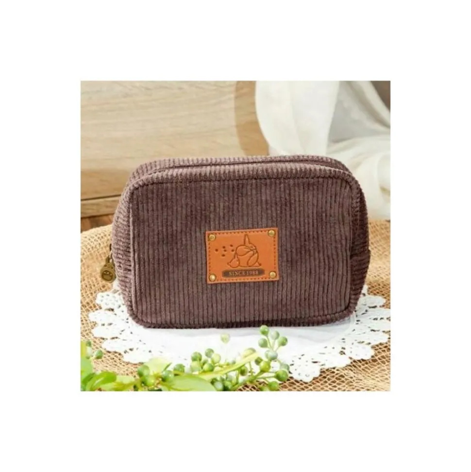 Corduroy Pouch Totoro Patch - My Neighbor Totoro