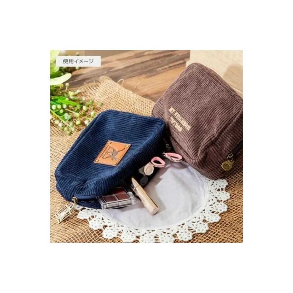 Corduroy Pouch Totoro Patch - My Neighbor Totoro