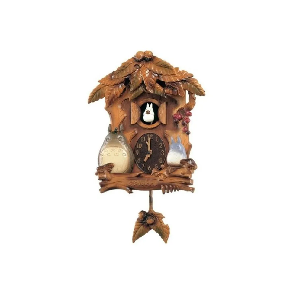 Cuckoo Clock Wooden Leaves - My Neighbor Totoro