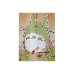 Curtains Flowers Totoro - My Neighbor Totoro
