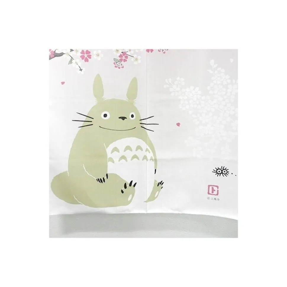 Curtains Totoro Sakura - My Neighbor Totoro