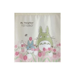 Curtains Tulips Totoro - My Neighbor Totoro