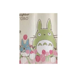 Curtains Tulips Totoro - My Neighbor Totoro
