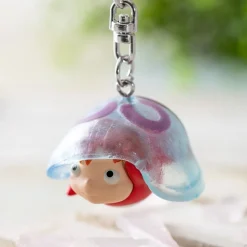 3D Keychains Ponyo And Jellyfish - Ponyo By The Cliff