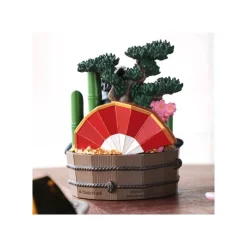 Diorama No Face Golden Bucket & Bamboos - Spirited Away