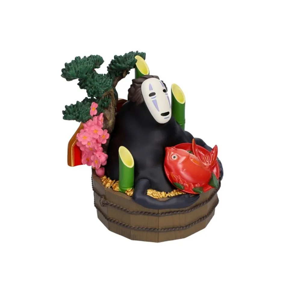 Diorama No Face Golden Bucket & Bamboos - Spirited Away