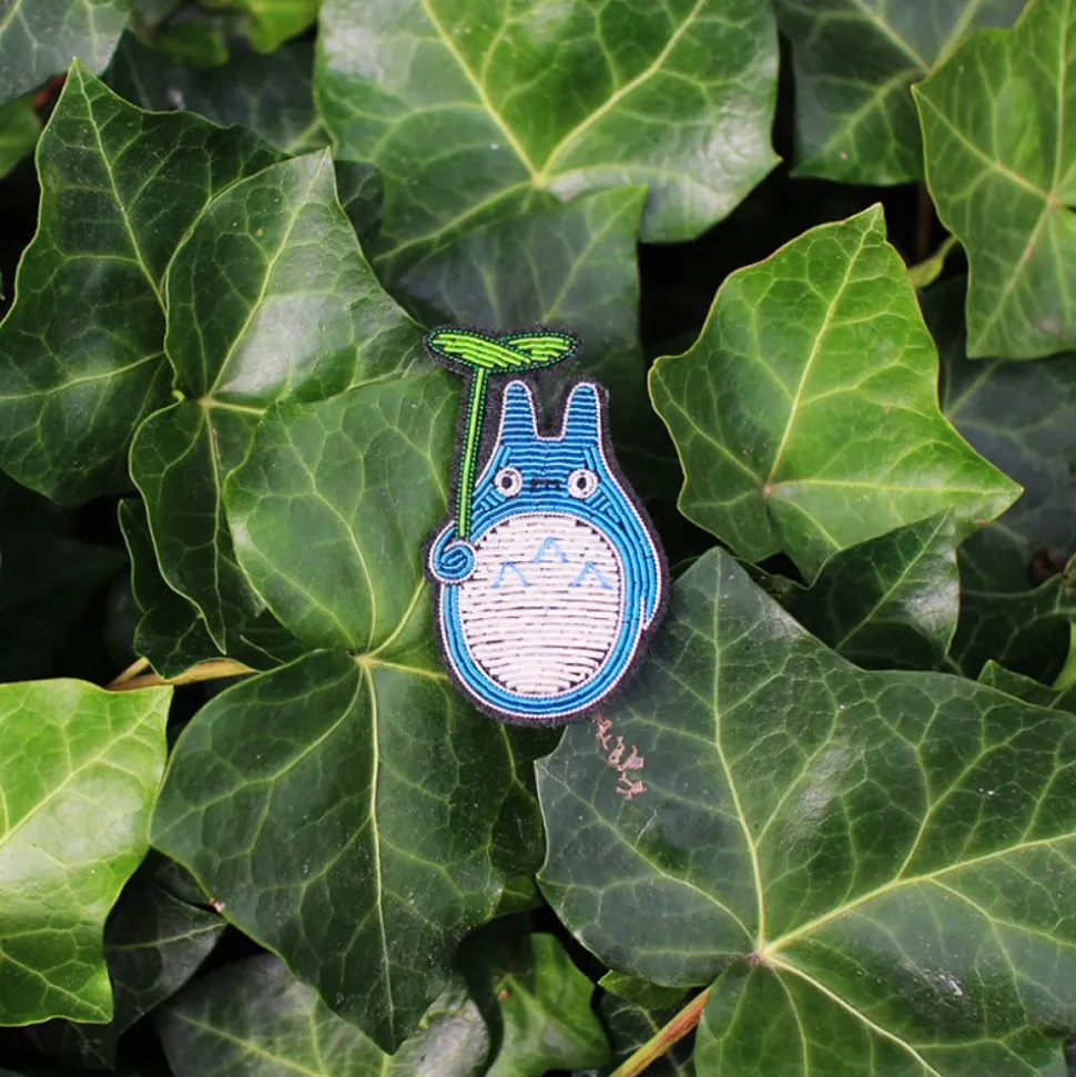 Embroidered Jewel Brooch Medium Totoro - My Neighbor Totoro