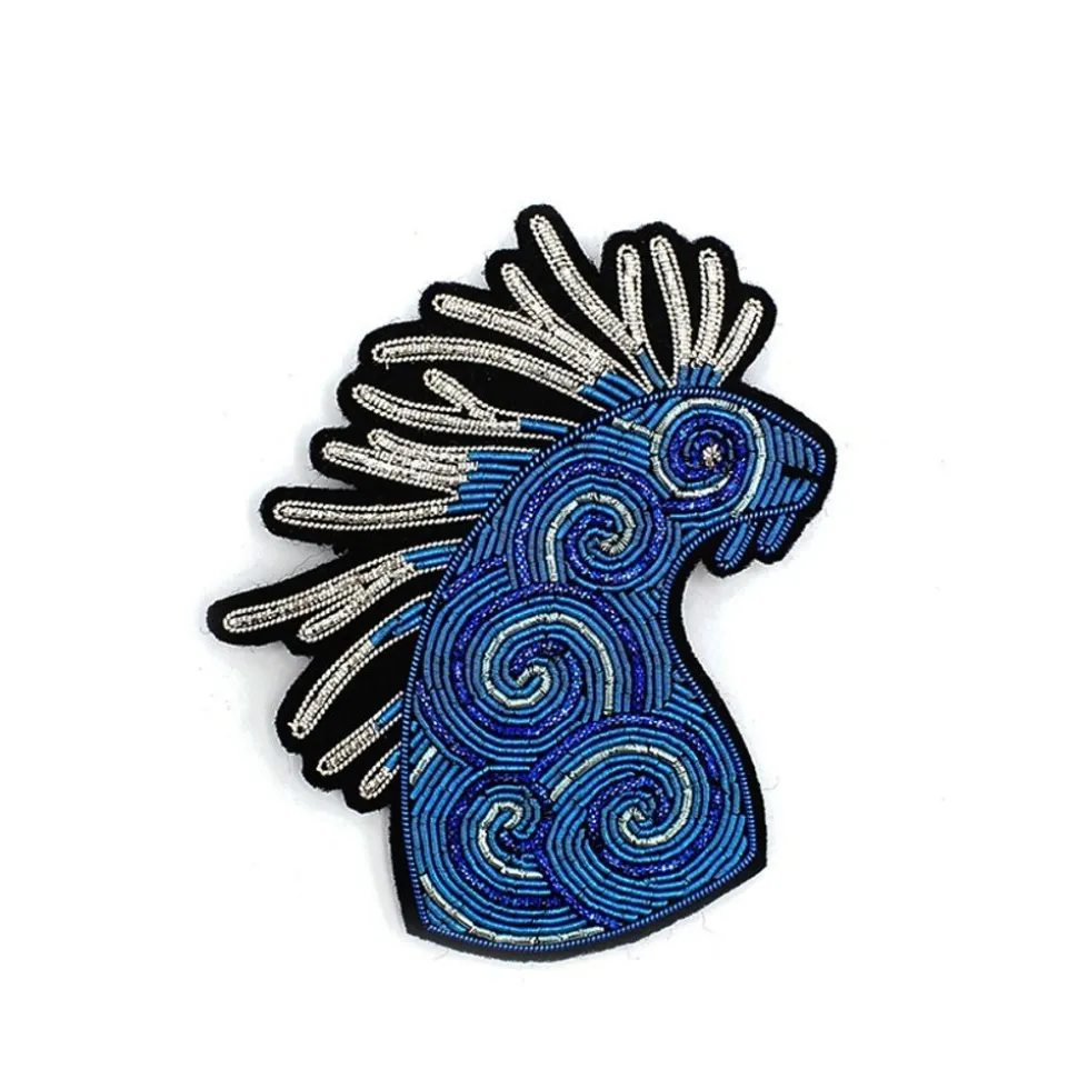 Embroidered Jewel Brooch Night Walker - Princess Mononoke