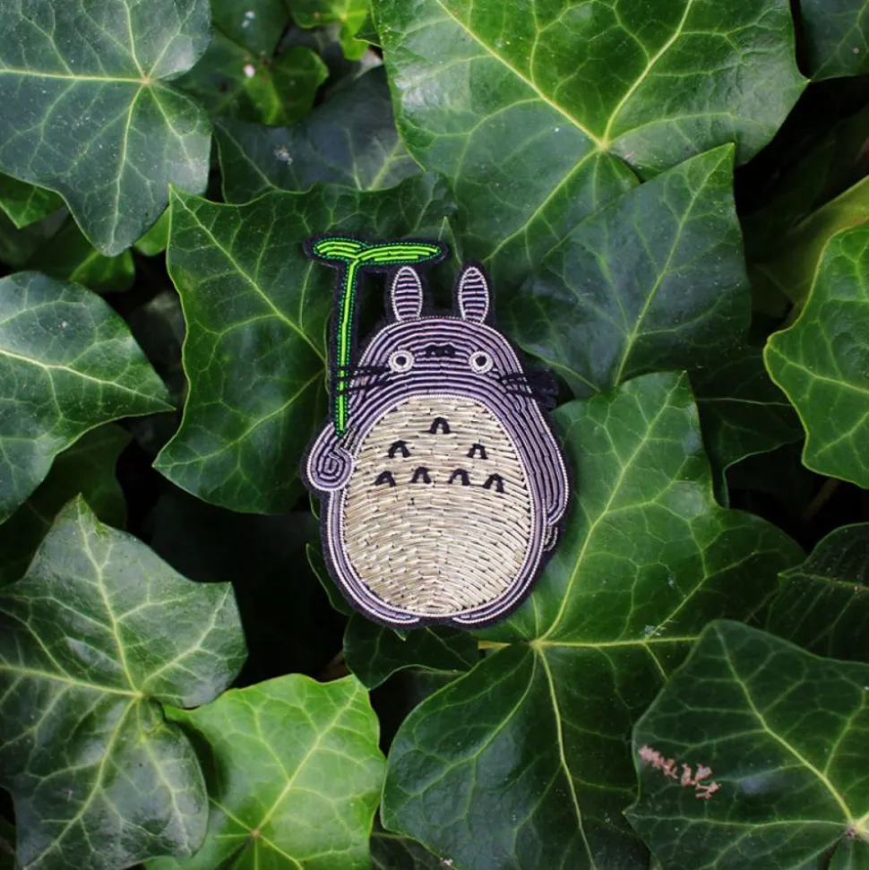 Embroidered Jewel Brooch Big Totoro - My Neighbor Totoro