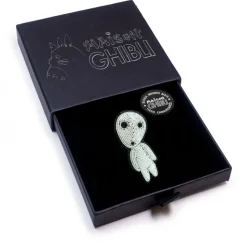 Embroidered Jewel Brooch Walking Kodama - Princess Mononoke