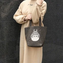 Embroidered Moon Bag Totoro - My Neighbor Totoro