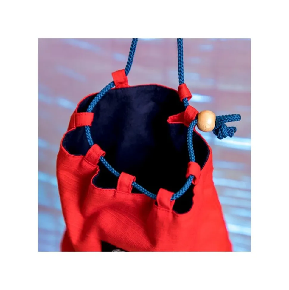 Embroidered Pouch With Cord Ashitaka - Princess Mononoke