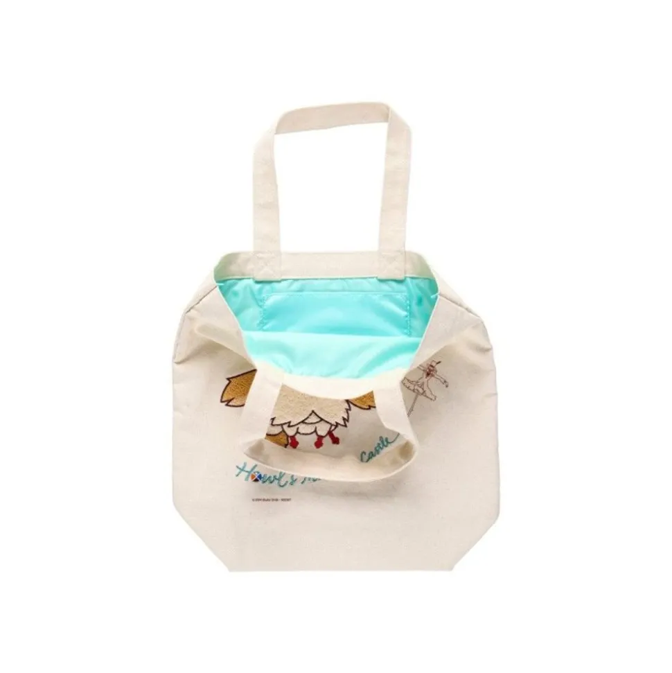 Embroidery Canvas Tote Bag Flying Heen - Howl'S Moving Castle