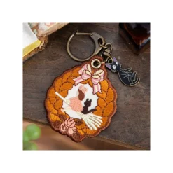Embroidery Keychain Wreath Of Bread - Kiki'S Delivery Service