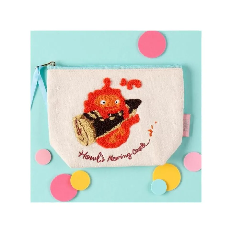 Embroidery Pouch Calcifer - Howl'S Moving Castle