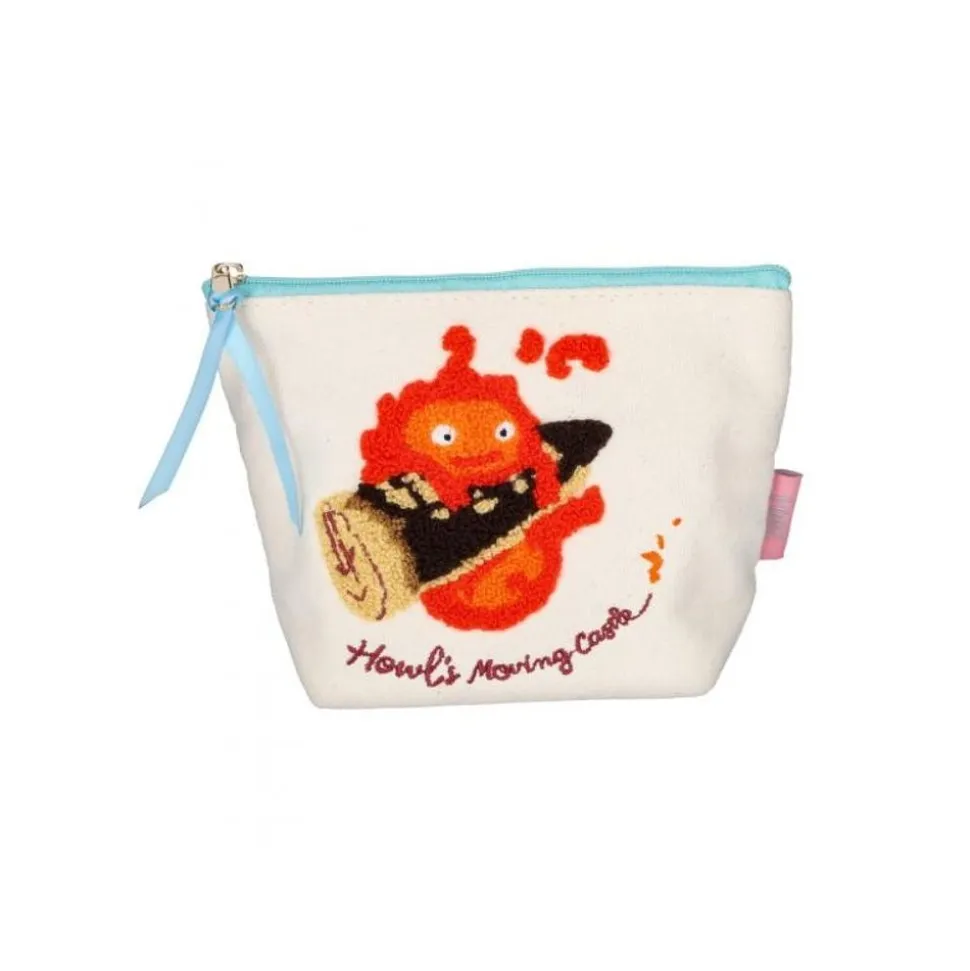Embroidery Pouch Calcifer - Howl'S Moving Castle