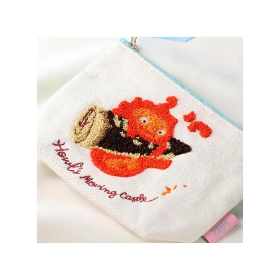 Embroidery Pouch Calcifer - Howl'S Moving Castle
