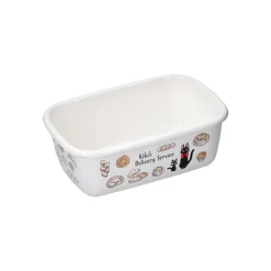 Enamel Butter Dish With Wooden Lid Viennese Pastries 500Ml - Kiki'S D