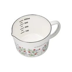 Enamel Measuring Cup Soot Sprites 450Ml - My Neighbor Totoro