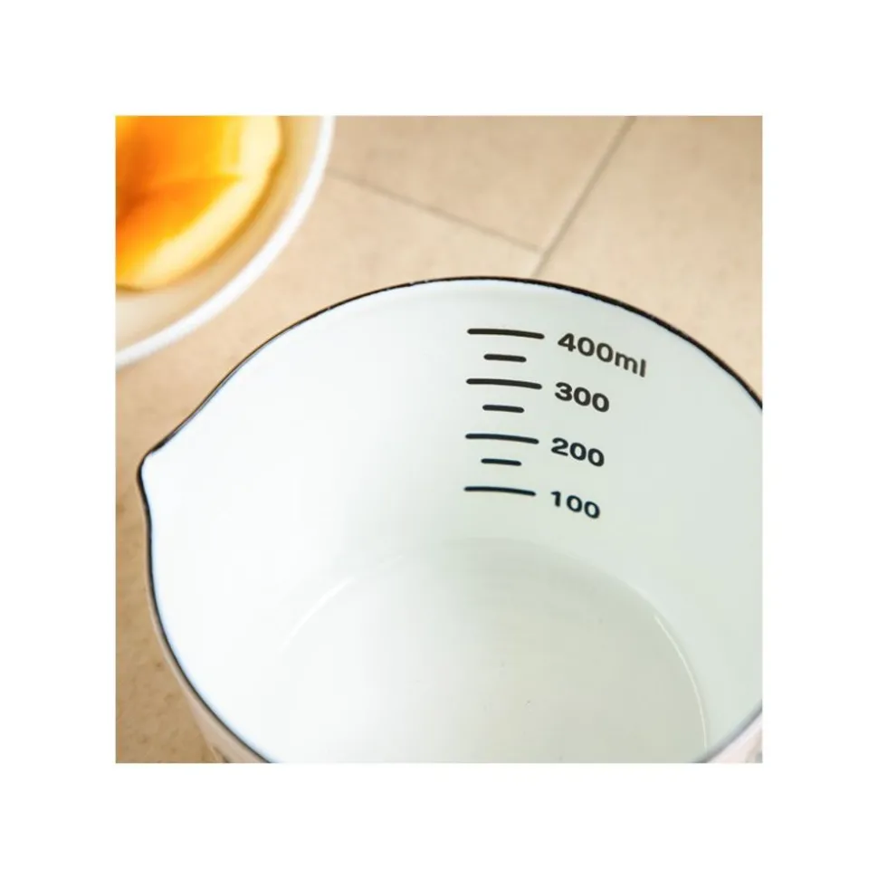 Enamel Measuring Cup Viennese Pastries 450Ml - Kiki'S Delivery Servic