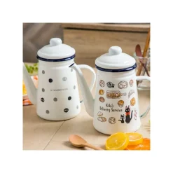 Enamel Tea Pot Viennese Pastries 1,1L - Kiki'S Delivery Service