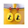Fancy Yellow Earrings Jiji - Kiki'S Delivery Service