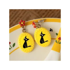 Fancy Yellow Earrings Jiji - Kiki'S Delivery Service