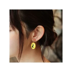 Fancy Yellow Earrings Jiji - Kiki'S Delivery Service