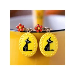 Fancy Yellow Earrings With Clips Jiji - Kiki'S Delivery Service