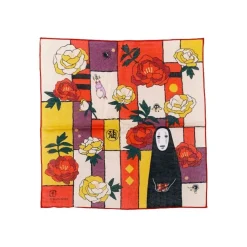 Gauze Handkerchief Unabara Flowers - Spirited Away