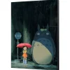 Ghibli - My Neighbor Totoro 35X50Cm Wood Panel