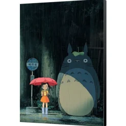 Ghibli - My Neighbor Totoro 35X50Cm Wood Panel