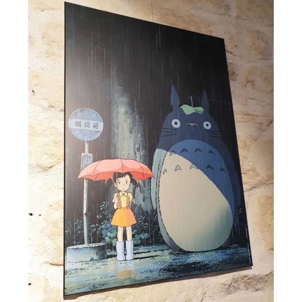 Ghibli - My Neighbor Totoro 35X50Cm Wood Panel