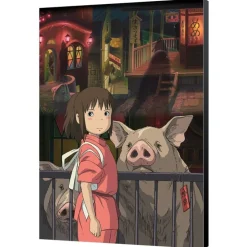 Ghibli - Spirited Away - 35X50Cm Wood Panel