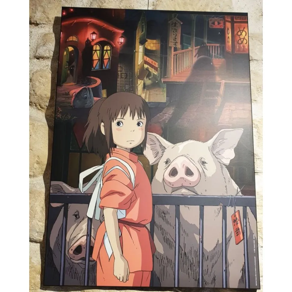 Ghibli - Spirited Away - 35X50Cm Wood Panel