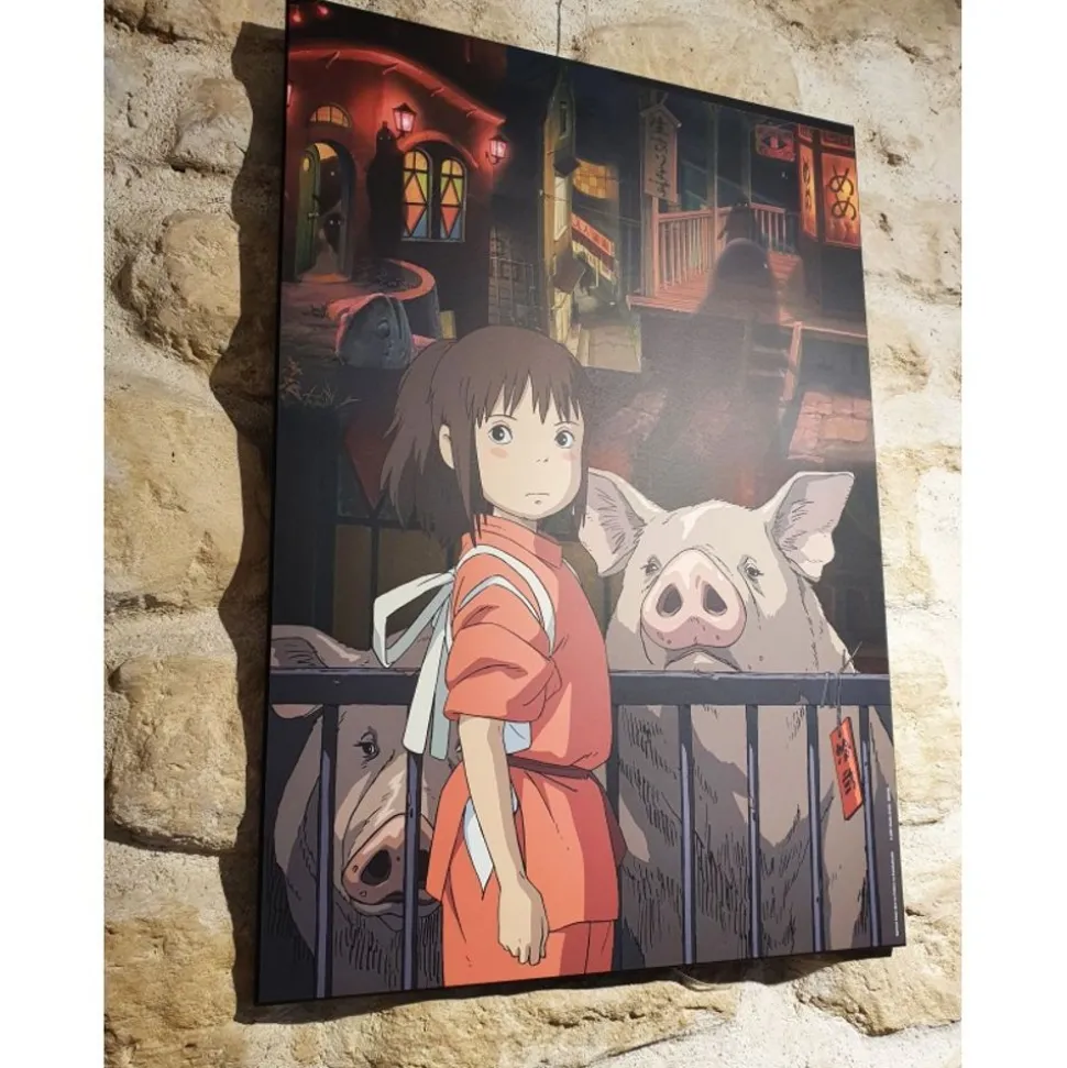 Ghibli - Spirited Away - 35X50Cm Wood Panel