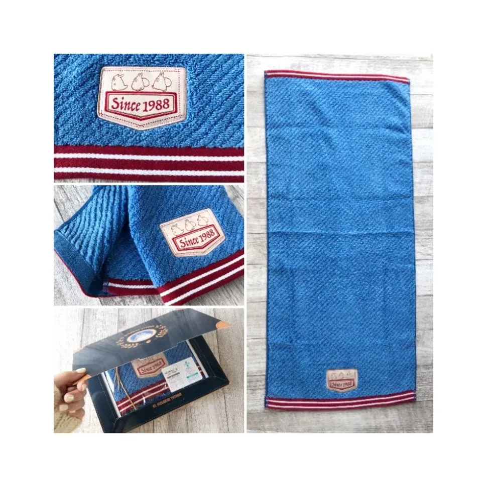 Gift Box 3 Towels Denim Stitching - My Neighbor Totoro