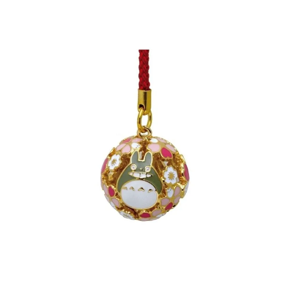 Golden Ring Bell Strap Totoro Sakura - My Neighbor Totoro