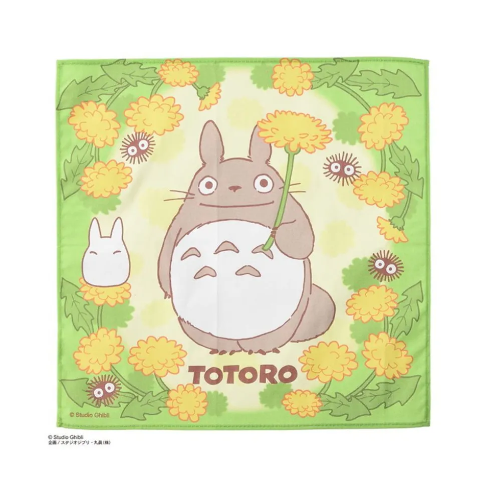 Handkerchief Totoro Dandelion 43 X 43 Cm - My Neighbor Totoro