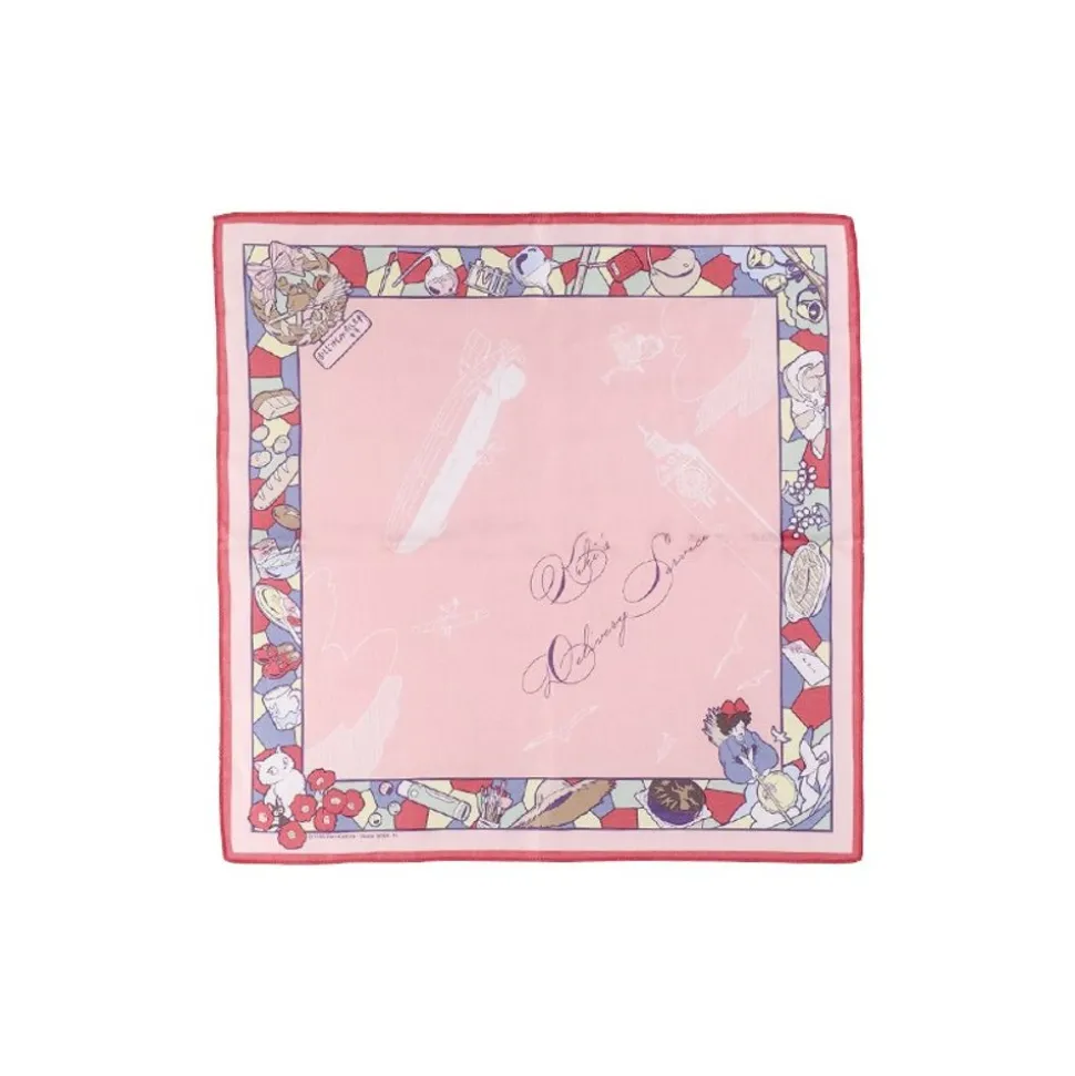 Handkerchiefs Red Wind Path - Kiki'S Delivery Service