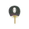 Japanese Bamboo Fan No Face And Signboard - Spirited Away