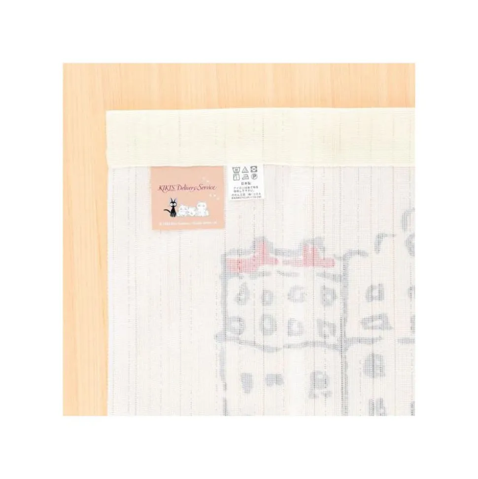 Japanese Curtain Jiji And His Kids - Kiki'S Delivery Service